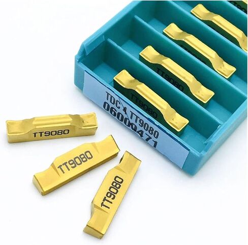 Hardware Milling Cutter Slotting Tool TDC2 TDC3 TDC4 TT9030 TT9080 Double Head 2mm 3mm 4mm Slitting Blade Turning Tool Steel (Angle : TDC3 TT9080, Shank Diameter : 10PCS(1box)) in Saudi Arabia