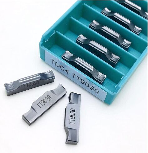 Hardware Milling Cutter Slotting Tool TDC2 TDC3 TDC4 TT9030 TT9080 Double Head 2mm 3mm 4mm Slitting Blade Turning Tool Steel (Angle : TDC3 TT9080, Shank Diameter : 10PCS(1box)) in Saudi Arabia