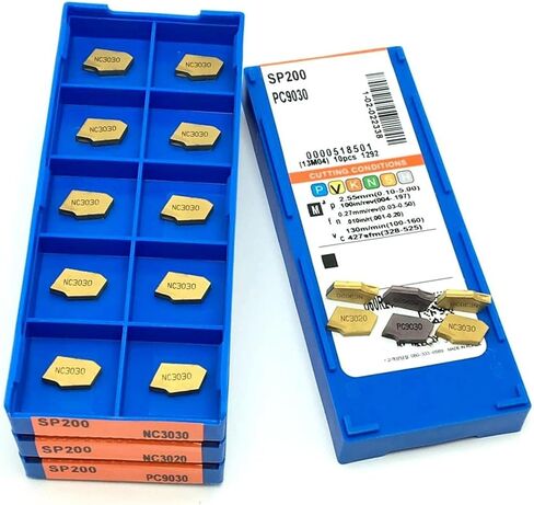 سكين قطع الطحن السطحي SP200 PC9030 NC3020 NC3030 شفرة كربيد تحول أداة فصل الشق شفرة SP200 (الزاوية: SP200 NC3020، عرض الإدخال (مم): 10 قطع (صندوق واحد)) in Kuwait