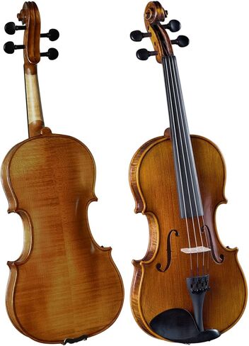 Cremona SV-500 3/4 Artist Violin Bundle – Setup and Ready to Play with Lightweight Case and Accessories Included – Select Solid Tonewoods and Ebony Fittings for Exceptional Tone and Playability in Kuwait