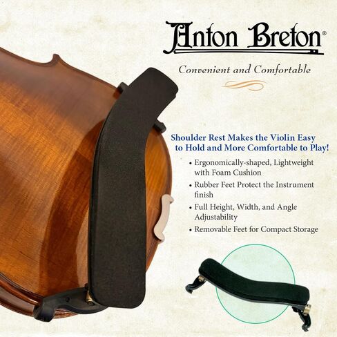 Cremona SV-500 3/4 Artist Violin Bundle – Setup and Ready to Play with Lightweight Case and Accessories Included – Select Solid Tonewoods and Ebony Fittings for Exceptional Tone and Playability in Kuwait