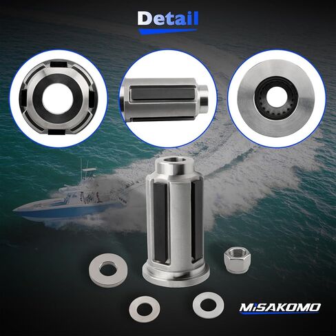 Boats Propeller Hub Kit Assembly Compatible with Mercury Marine Racing Heavy Duty 1.25 Propshafts Replace# 8M0183487 840389K06 840389K5 840389A5 840389A2 840389A1 in Saudi Arabia
