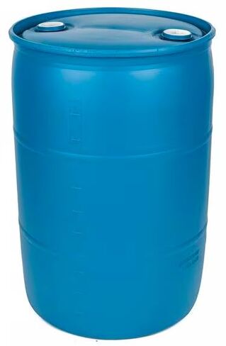 Blue 55 Gallon Drum Closed Head Transport Drum HDPE Unlined 824lb Load Capacity in Kuwait