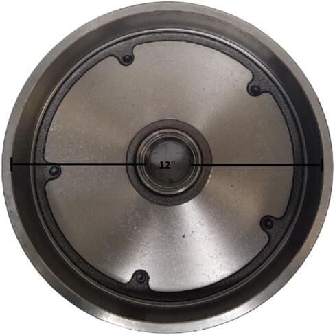 MHD-122459-RCB Home Drum 12x2 w/Bolts Wedges Demountable Replace For Dexter 8-222-24 - Trailer Drum Replacement in Saudi Arabia