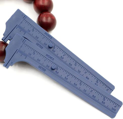 مقاييس انزلاقية يدوية مساطر فرجار رنيه أداة قياس مقياس مزدوج مم/بوصة مساطر جيب صغيرة 100 مللي متر فرجار مجوهرات رنيه رقمي in Kuwait