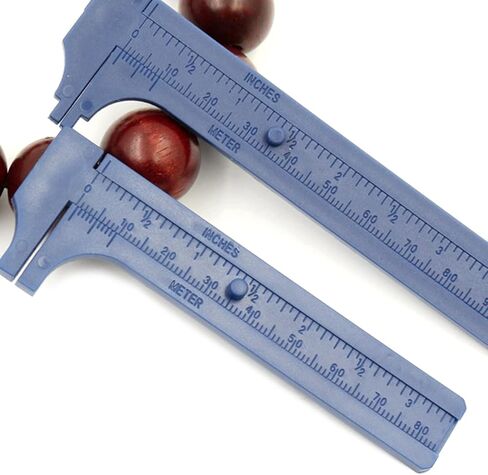 مقاييس انزلاقية يدوية مساطر فرجار رنيه أداة قياس مقياس مزدوج مم/بوصة مساطر جيب صغيرة 100 مللي متر فرجار مجوهرات رنيه رقمي in Kuwait