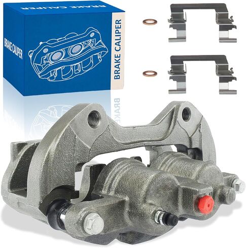 قطعتان من فرجار الفرامل الأمامية مع دعامة متوافقة مع 2006-2011 بويك لوسيرن، 2006-2007 تشيفي مونتي كارلو، 2006-2013 إمبالا، 2014-2016 إمبالا المحدودة، 18B4988&18B4989 in Kuwait