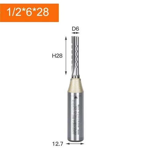 RU Arden 3 مزامير TCT مستقيم راوتر بت 3F قطع CNC قاطعة المطحنة قاطع كربيد للخشب MDF متعدد الطبقات لوح جسيمات (32 مم) in Saudi Arabia