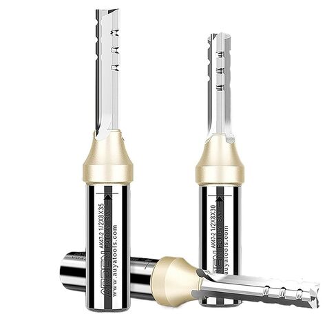 Arden 3 مزامير TCT لقمة توجيه مستقيمة 3 شفرات قطع CNC قاطعة الطحن قاطع كربيد للخشب MDF متعدد الطبقات لوح جسيمات (21 مم) in Saudi Arabia