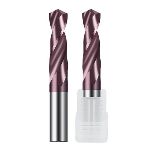 Vsharp HRC65° Solid Carbide Twist Drill Bit Tungsten Steel Alloy Drill Bit with Nano Coating for Cast Iron Alloy Stainless Steel(1.2mm,1PCS) in Saudi Arabia