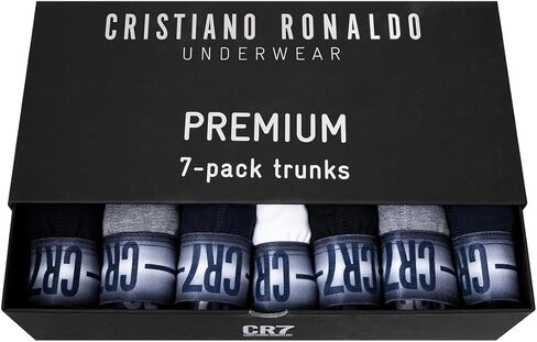 صندوق هدايا فاخر من مزيج القطن من 7 قطع للرجال من CR7 in Kuwait