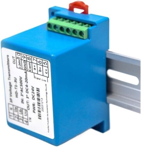 مخرج مستشعر الجهد RS485 4-20mA جهاز إرسال الجهد المتردد (0-200V AC_4-20MA Out_85-265VDC أو AC) in Saudi Arabia