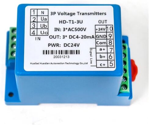 0-500V AC Voltage Transmitter(0-500V_4-20MA Out_12VDC) in Saudi Arabia