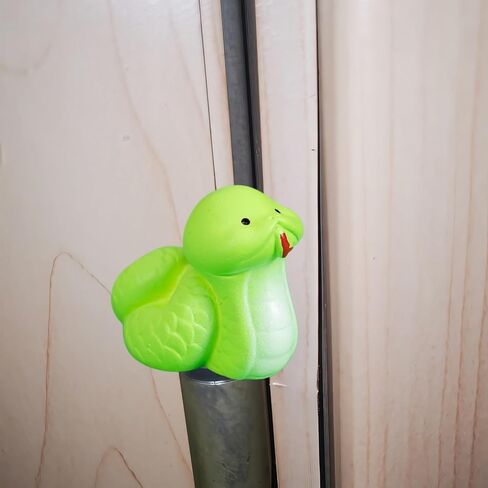 Cute Mini Creative The Green Little Snake Hinge Heads Decorative Topper Set 6PCS, Home Decoration,Magnetic Hinge Head Toppers Door Hinge in Saudi Arabia