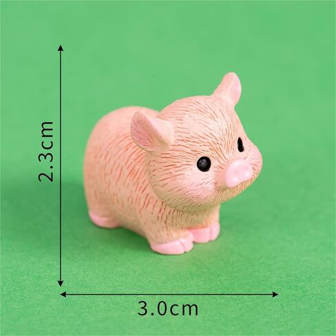 Cute Mini Creative Pink Pig Hinge Heads Decorative Topper Set 6PCS, Home Decoration,Magnetic Hinge Head Toppers Door Hinge in Saudi Arabia