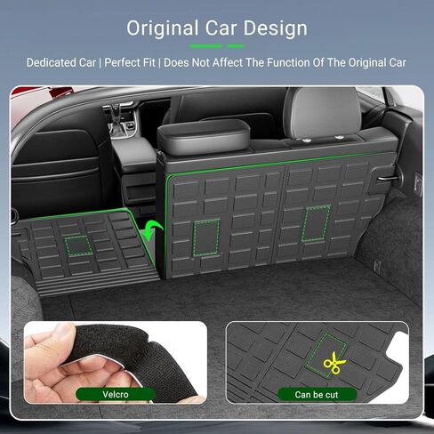 Backrest Mat Compatible with 2020-2024 Subaru Outback TPE Material Back Seat Protector Replacement for 2020 2021 2022 2023 2024 Subaru Outback Accessories (Backrest Mat) in Kuwait