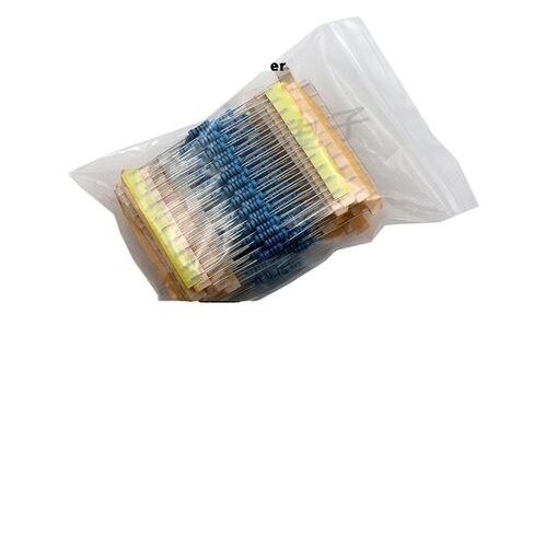 300pcs 1K-820K Ohm 1/2w Resistance 1% Metal Film Resistor Assortment Kit Set 30Kinds*10pcs=300PCS in Kuwait
