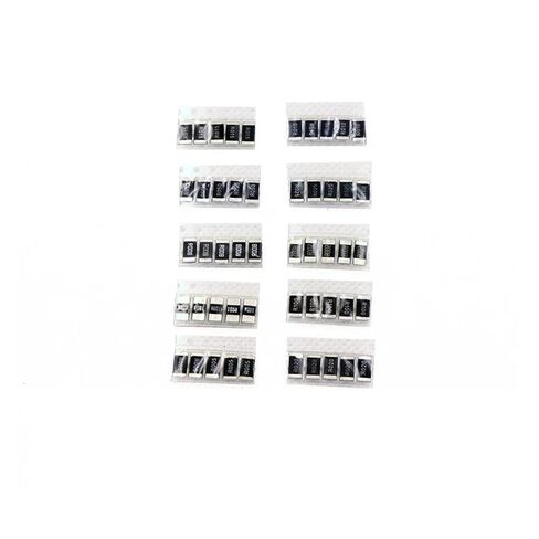 50PCS Alloy Resistance 2512 SMD Resistor Samples kit,10 kindsX5pcs=50pcs R001 R002 R005 R008 R010 R015 R020 R025 R050 R100 in Kuwait