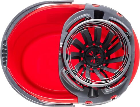 Commercial 2.5 Gallon Mop Bucket with Wringer, Red, Professional Cleaning System in Saudi Arabia