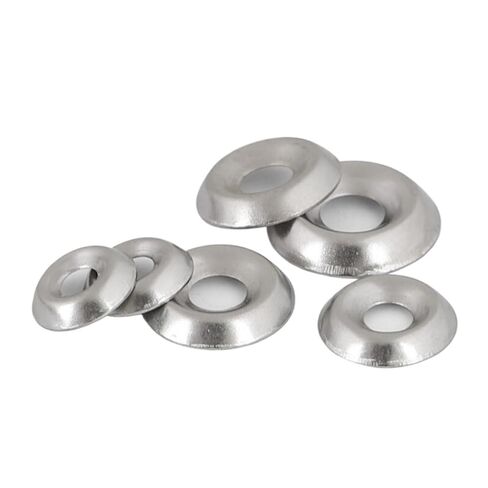 Conical Washer M3 M4 M5 M6 304 Stainless Steel Metal Countersunk Screw Concave Convex Gasket Hollow Taper Decorative Washer(M3x11x2.5,50PCS) in Saudi Arabia