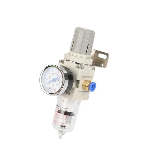 AW2000-02 Pneumatic Compressor Air Filter Treatment Filters Pressure Regulator Gauge Oil Separator(6mm) in Saudi Arabia