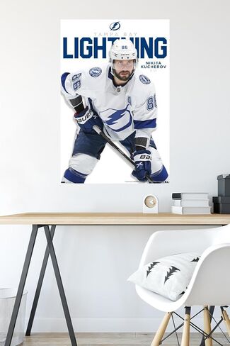 ملصق حائط من Trends International NHL Tampa Bay Lightning - سلسلة Nikita Kucherov المميزة 23 in Saudi Arabia