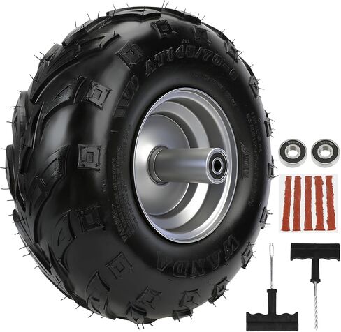 145/70-6 إطارات ، حافات تجميع الدراجة الصغيرة وإطارات مجموعة مجموعة متوافقة مع COLEMAN CT100U CC100X BAJA DB30 MOTOVOX MBX10 MBX11 MONTER MOTO 80CC 105CC MINIBIKE GO KART PARTS READ VREDER IRES in Kuwait