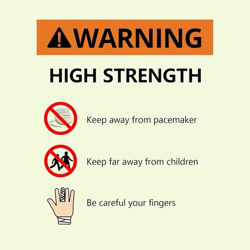 Self Adhesive Super Strong Neodymium Disc Magnets - 3/4" D x 1/16" H - 36 Pack, Powerful N42 Rare Earth Magnet with 3M 4920 VHB Double Side Adhesive Backing, Adhesive Magnets, Magnet Stickers in Kuwait