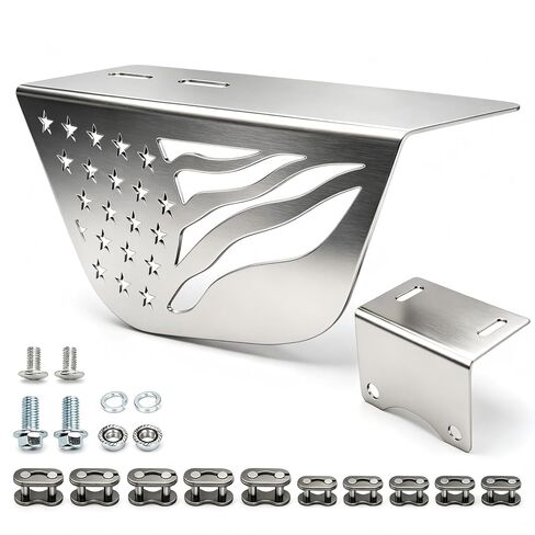 Mini Bike Clutch Cover Chain Guard Compatible with Predator 212 224cc 196cc GX160 Engine Coleman CT200U CT200U-EX BT200X CT100U CC100X Baja MB200 Doodlebug DB30 Motovox MBX10 MBX11 Parts in Kuwait