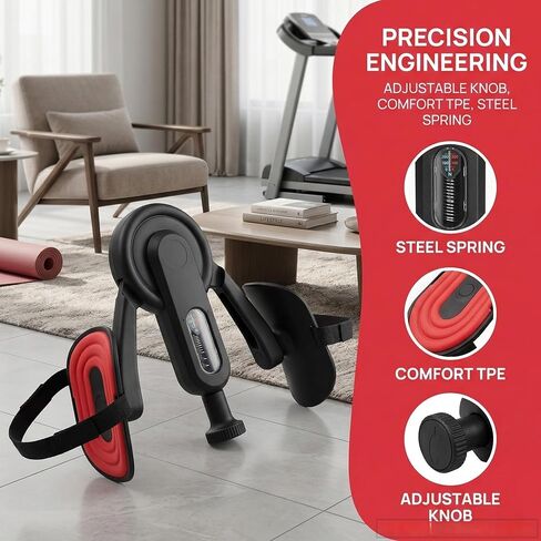 4th Generation Pelvic Floor Muscle Trainer, Adjustable 10-100lb Resistance Inner Thigh Exerciser, Kegel Trainer，Postpartum Rehabilitation and Fitness，Muscle Exercise，Health Massage，Home Gym in Saudi Arabia