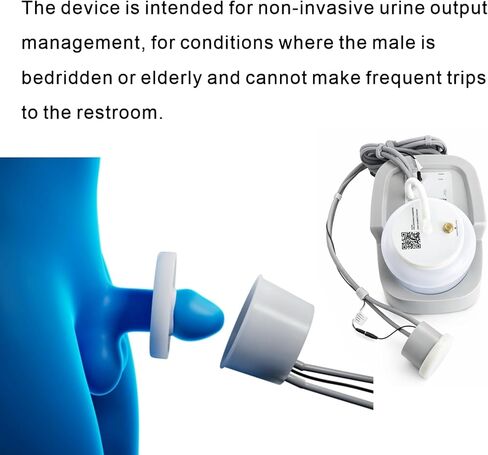 Urine Collection System Incontinence Wicks for Men Use,Urine Collector Non-Invasive Sensitive Sensing,Male External Catheter Y1 in Saudi Arabia