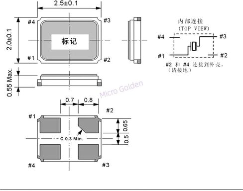 (10pcs) 50M 50MHZ 50.000MHZ 2520 SMD Passive Crystal Oscillator 4PIN 2.5x2.0MM Quartz Oscillators 50.000M in Saudi Arabia