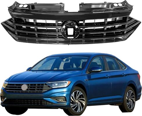 شبكة رياضية سوداء بدون شارة من PartsFlow لـ 2010 2011 2012 2013 2014 VW Volkswagen Mk6 Golf GTI Jetta Sportwagen in Kuwait