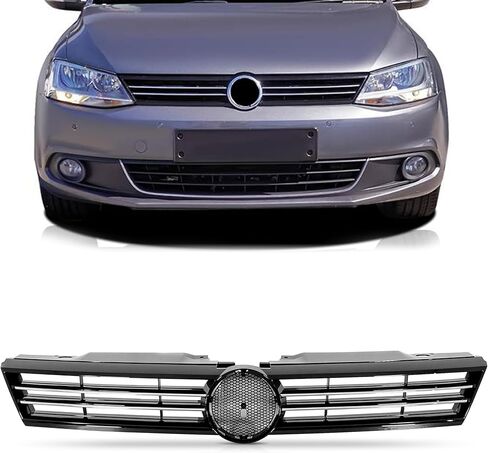 شبكة رياضية سوداء بدون شارة من PartsFlow لـ 2010 2011 2012 2013 2014 VW Volkswagen Mk6 Golf GTI Jetta Sportwagen in Kuwait