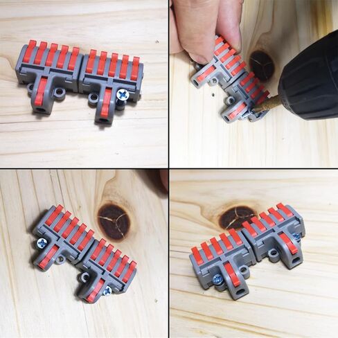 كتل الموصلات الكهربائية من CESFONJER، 11 قطعة موصل صامولة رافعة أحادية المرحلة للدائرة المضمنة، محطة توصيل سريعة مع براغي، 1 في 5 موصلات سلكية مدمجة in Kuwait