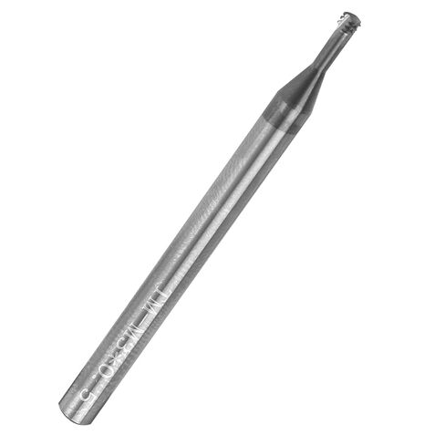 Thread Milling Cutter, 3 Tooth Metric 60°, Tungsten Steel CNC Hand Tool, M3x0.5xD4x50, for Aluminum Copper Cast Iron Stainless Steel, Long Service Life, Fully Ground Arc Blade in Kuwait