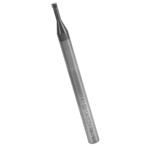 Thread Milling Cutter, 3 Tooth Metric 60°, Tungsten Steel CNC Hand Tool, M3x0.5xD4x50, for Aluminum Copper Cast Iron Stainless Steel, Long Service Life, Fully Ground Arc Blade in Kuwait