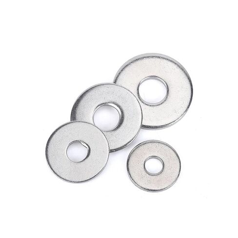 Washers,flat washer, Washers 1/10/50pcs Sliver Washer Stainless Steel Flat Gasket Shim Metal Plain Rings Spacer 6# 8# 10# 12# 1/4 5/16 3/8 7/16 1/2 9/16 5/8 3/4 7/8 Fastener inch(1- (1-2) inch (1pcs)) in Kuwait