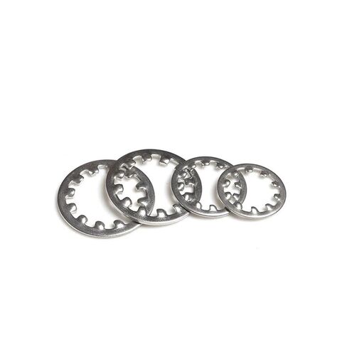 Washers,Flat Washer, Washers 10/20pcs Sliver Washer Stainless Steel Serrated Lock M3 M4 M5 M6 Internal Toothed Rings Fastener(20pcs M3) in Saudi Arabia