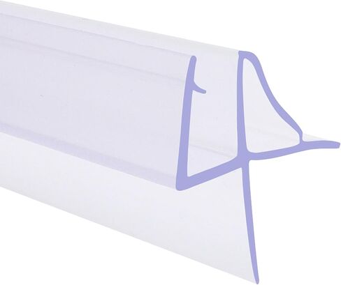 شريط إغلاق جانبي لباب الدش لمنع تسرب الدش، 5 عبوات * 15.7 بوصة شريط ختم زجاجي بدون إطار لزجاج 3/8 بوصة، الطول الإجمالي 78.75 بوصة، تركيب مجزأ من 5 أقسام (15.7 بوصة * 5) in Kuwait