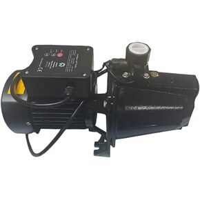 مضخة معززة ونفاثة بئر ضحلة ذكية من PS&W مع وحدة تحكم مدمجة، 1 حصان، 15 جالونًا في الدقيقة، أقصى ارتفاع 137 قدمًا، بدون خزان 110 فولت، لا حاجة لخزان الضغط in Kuwait