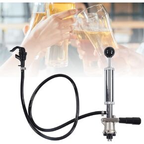 ACAGALA Beer Keg Pump Leakproof Rustproof Stainless Steel Beer Quick Keg Tap Pump S Type Dispenser for Picnic Party Wedding in Kuwait