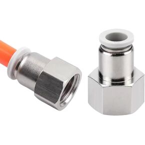 PCF Air Quick Connector 4 6 8 10 12mm Air Hose Fitting 1/8" 3/8" 1/2" 1/4" Female BSPT Fitting PCF8-02 PCF10-02 PCF12-02(PCF12-03) in Saudi Arabia
