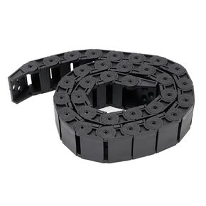 Cable Chain 18 * 18 18 * 25 18 * 37 18 * 50mm 1M Semi-Enclosed Interior Opening Wire Transmission Carrier Plastic Drag Towline(75mm,18x18 mm) in Saudi Arabia
