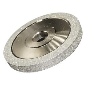 عجلة طحن الماس بقطر 4 بوصة، قرص طحن CBN عالي الصلابة لمبراة فولاذ التنغستن والسيراميك قطعة واحدة (200) in Kuwait