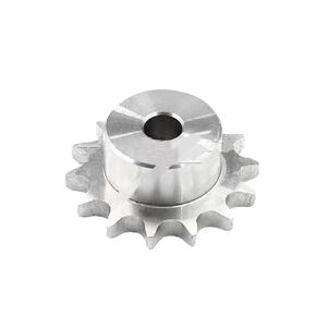 Pinion Gears Set, 1pcs 15-30 Tooth 04C Chain Gear 304 Stainless Steel Bore 6mm 8mm 25H Sprocket Wheel Drive(20 Teeth (Bore 6mm)) in Saudi Arabia
