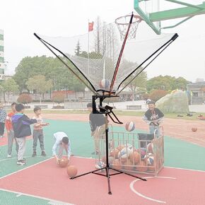 جهاز إرجاع كرة السلة، جهاز إرجاع التسديد، أداة مساعدة واقفة، لاعب الأطفال البالغين - مرفق in Kuwait