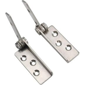 مفصلات من الفولاذ المقاوم للصدأ 304، أجهزة الباب الحاملة للآلات الصناعية، قطعة واحدة (يمين) in Kuwait