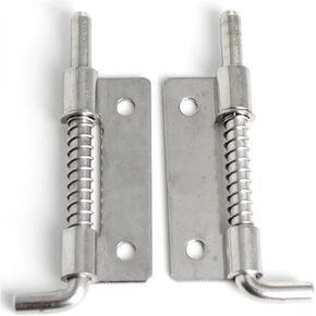 304 Stainless Steel Spring Latch Hinge Industrial Equipment Cabinet Door 1Pcs(No-Holes Right) in Kuwait