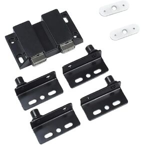 مفصلات الأبواب الزجاجية 5 ~ 6 مم زجاج بدون حفر باب من الفولاذ المقاوم للصدأ خزانة زجاجية عمود أثاث 2 قطعة (فضي) in Kuwait